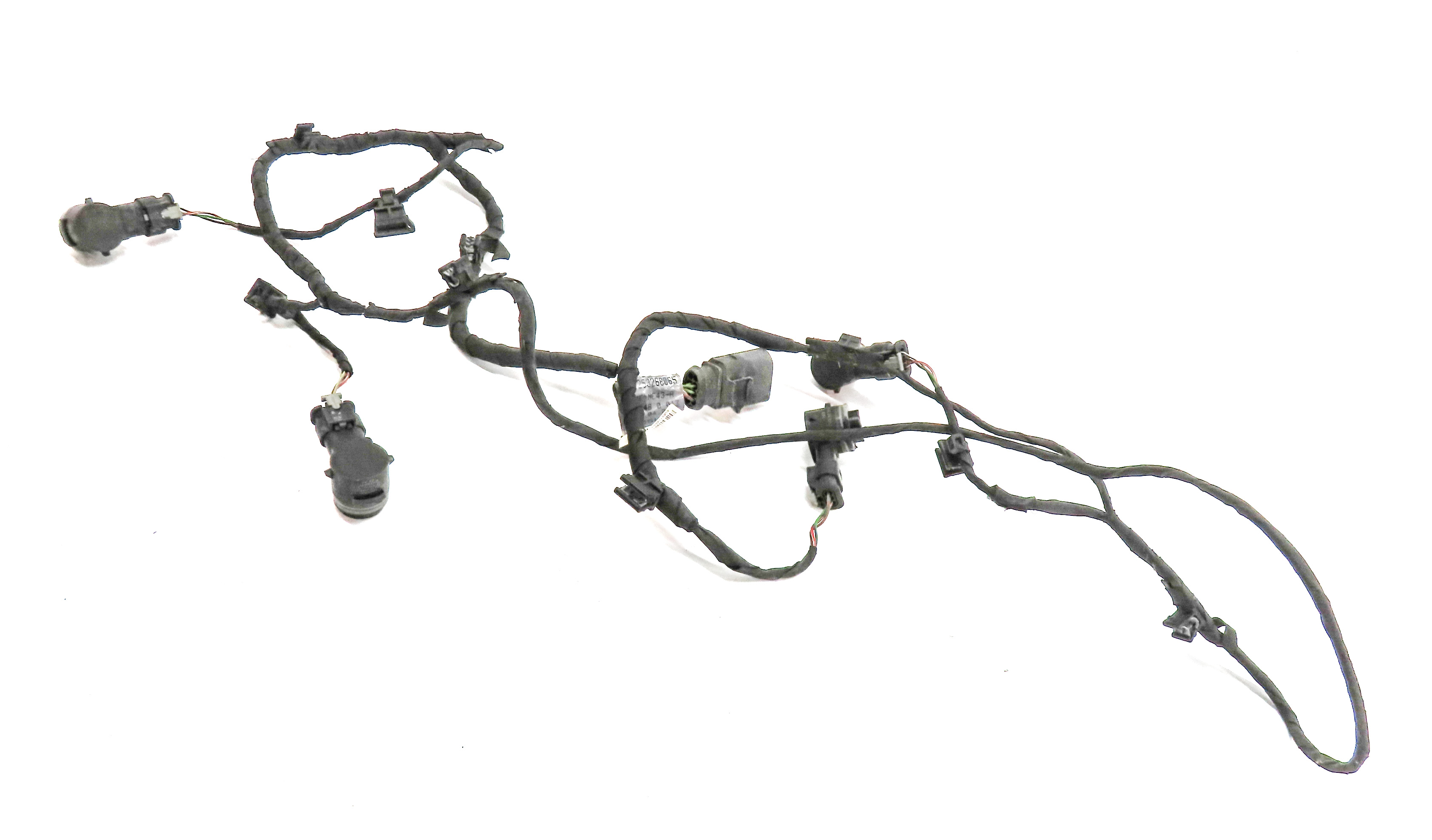 2016. AUDI A3 (8V) FRONT PARK ASSIST PDC DISTANCE CONTROL SENSOR SET/4 (Black) — exact item pictured